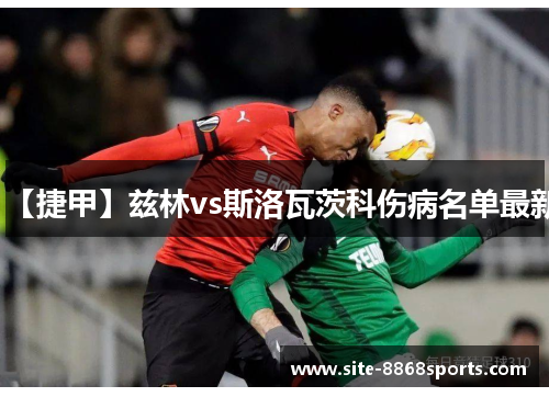 【捷甲】兹林vs斯洛瓦茨科伤病名单最新